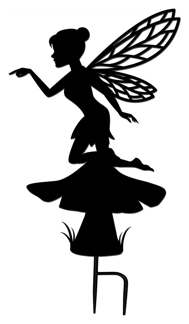 Paletto da giardino "Elf on Mushroom" marrone