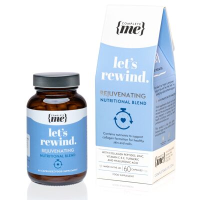 Let's Rewind+ Skin, Hair and Nails Supplement