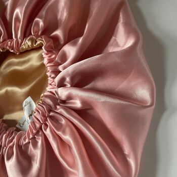 Golden Candy - Bonnet Satin Réversible - Adultes 4