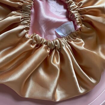 Golden Candy - Bonnet Satin Réversible - Adultes 5