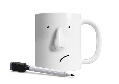 My Mood Today Kaffeebecher und Stift