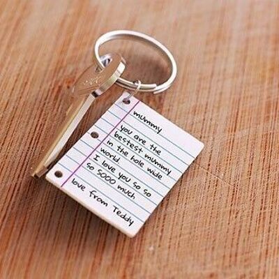 Do it Yourself Keychain Set Small Letter