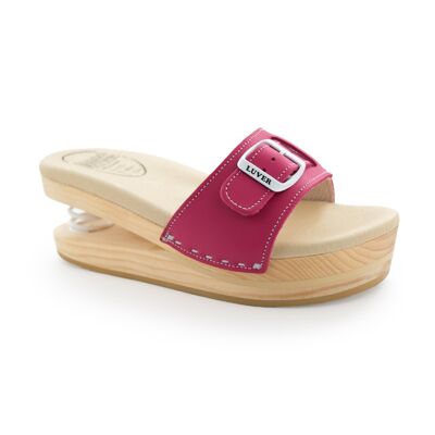 Sandale mit Feder 2103-A Magenta
