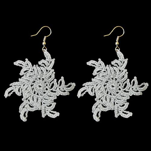 Christmas Snowflake Earrings