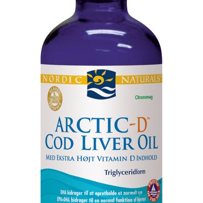 Aceite de hígado de bacalao Arctic-D - 237 ml