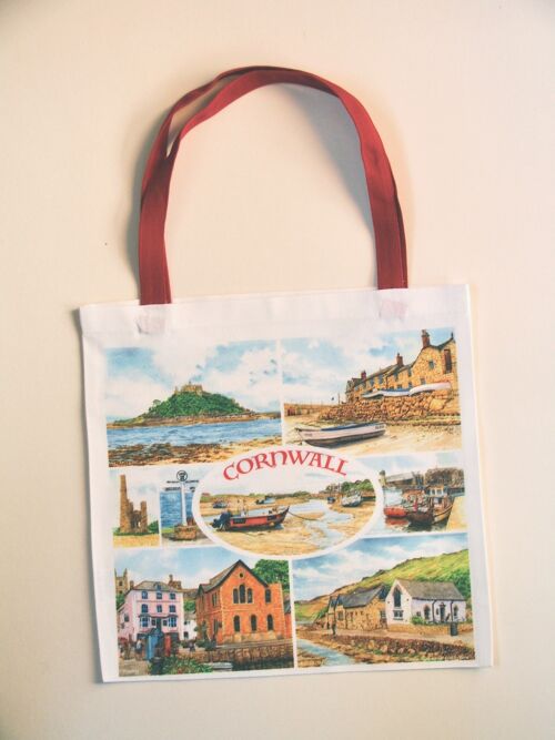 TOTE /SHOPPING BAG. IMAGES OF CORNWALL