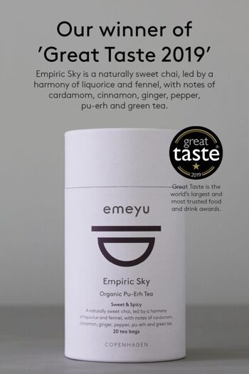 Bio Empiric Sky – Boîte de 50 feuilles de thé 2