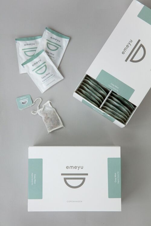 Cozy Mint – Box with 50 organic tea foils