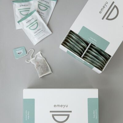 Cozy Mint – Box with 50 organic tea foils