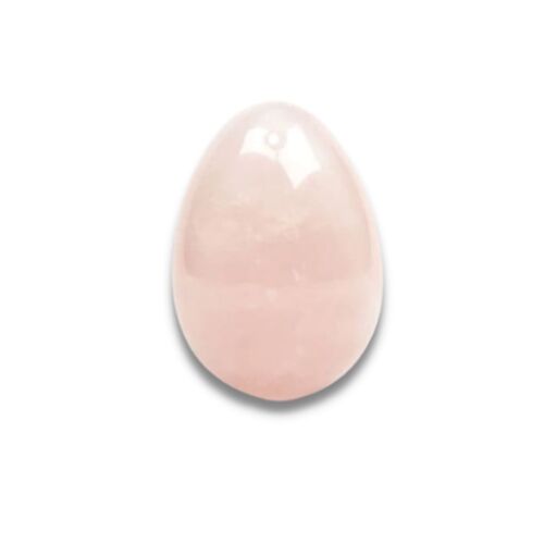 Oeuf de Yoni en Quartz Rose - Moyen