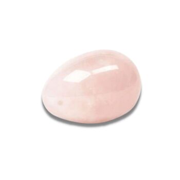 Oeuf de Yoni en Quartz Rose - Moyen 2