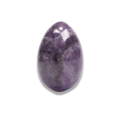 Amethyst Yoni Egg (with cord) - Large