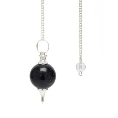 Pendule Séphoroton en Obsidienne Noire