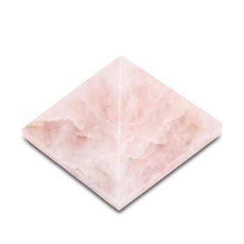 Pyramide en Quartz Rose 2