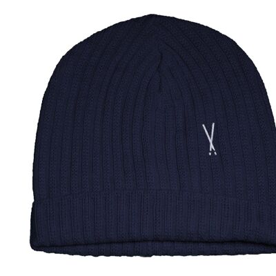 Navy beanie