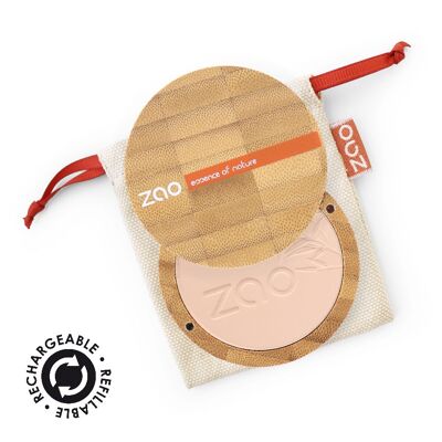 ZAO Polvo compacto 304 Cappuccino * orgánico y vegano