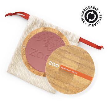 ZAO Compact blush 322 Brun rose * bio & vegan 1