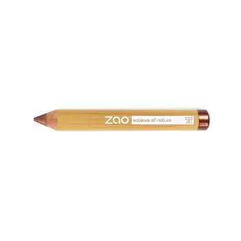 ZAO Crayon yeux Jumbo 582 Marron nacré*** bio & vegan 1