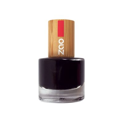 ZAO Nail polish 644 Black organic & vegan