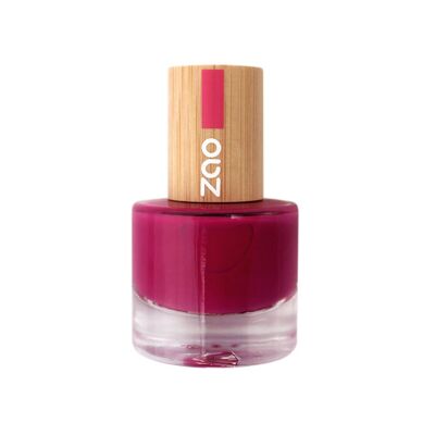 Esmalte de uñas ZAO: 663 Frambuesa orgánico y vegano