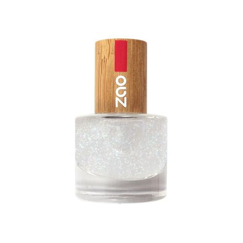 ZAO nailpolish : Top coat glitter 665 organic & vegan