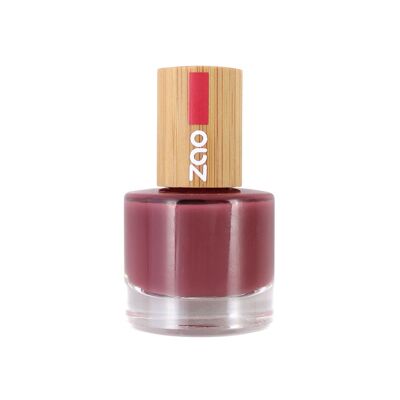 Esmalte de uñas ZAO : 667 Rosa amaranto orgánico y vegano