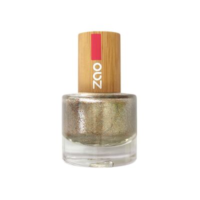 Esmalte de uñas ZAO: 678 Iced brown orgánico y vegano