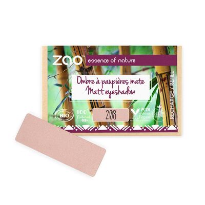 ZAO Refill rectangle Eye shadow 208 Nude * organic & vegan