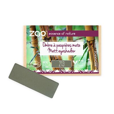 ZAO Refill rectangle Eye shadow 213 Army green * organic & vegan