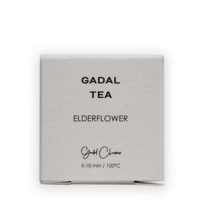 Elderflower CERTIFIED ORGANIC Tea, 10 pyramids individually packed