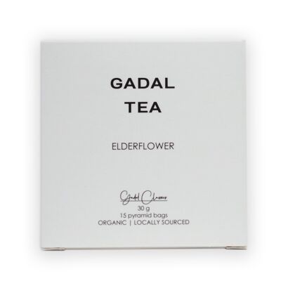 Elderflower CERTIFIED ORGANIC Tea, 15 pyramids
