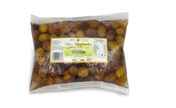 Olives Taggiasche en saumure - sachet 250 g