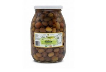 Olives Taggiasche en saumure - bocal 1062 ml (700 g)