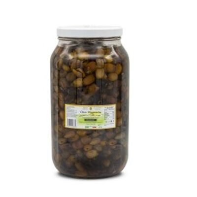 Entkernte "Taggiasca"-Oliven in Evo - Glas 3100 ml (2,6 kg)
