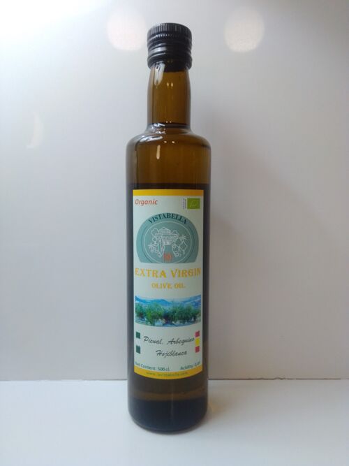 Organic Extra Virgin Olive oil Biovistabella 500