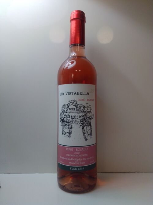 Organic Rosé wine- Vibarre -Family wines Biovistabella