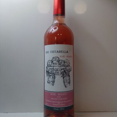 Organic Rosé wine- Vibarre -Family wines Biovistabella