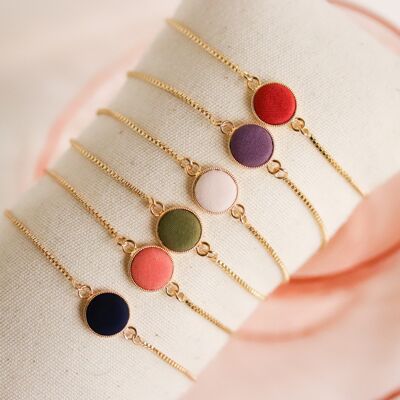 Pulsera dominó - colores vegetales