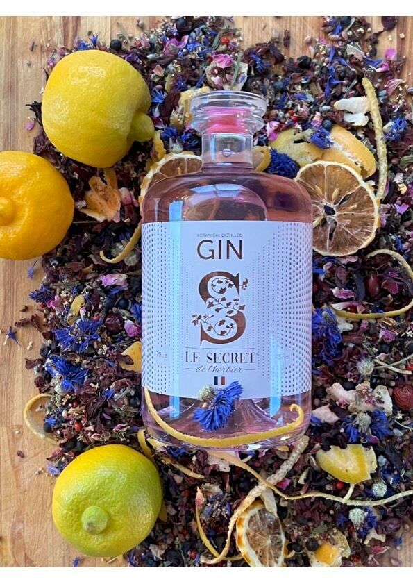 GIN ESPRIT DE PRINTEMPS LE SECRET de l'herbier / GIN FRANCAIS PREMIUM
