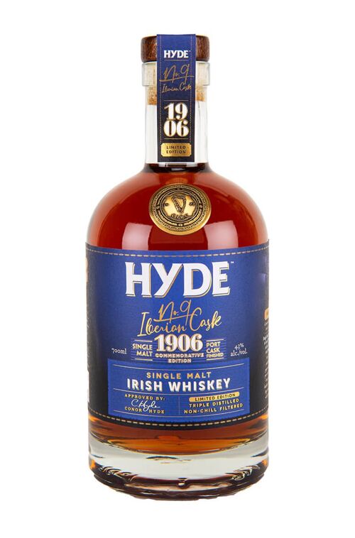 HYDE IRISH WHISKEY #9 PORT CASK  70cl