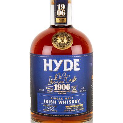 HYDE IRISH WHISKEY #9 PORT CASK  70cl