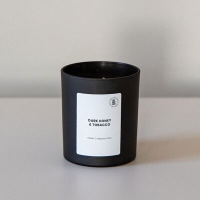 Dark Honey & Tobacco - scented candle