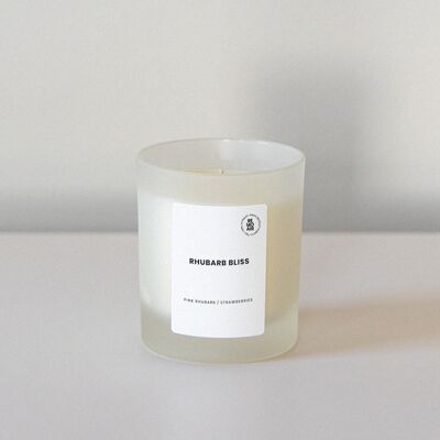 Rhubarb Bliss - scented candle