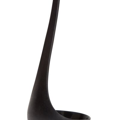 Swanky ladle in black | swan