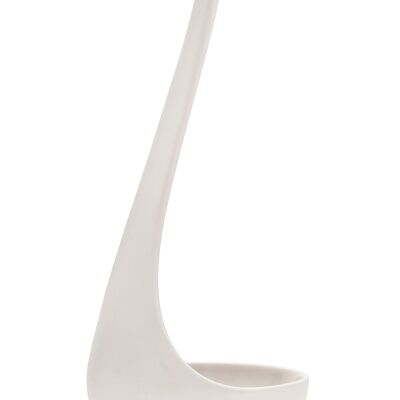 Swanky ladle in white | swan