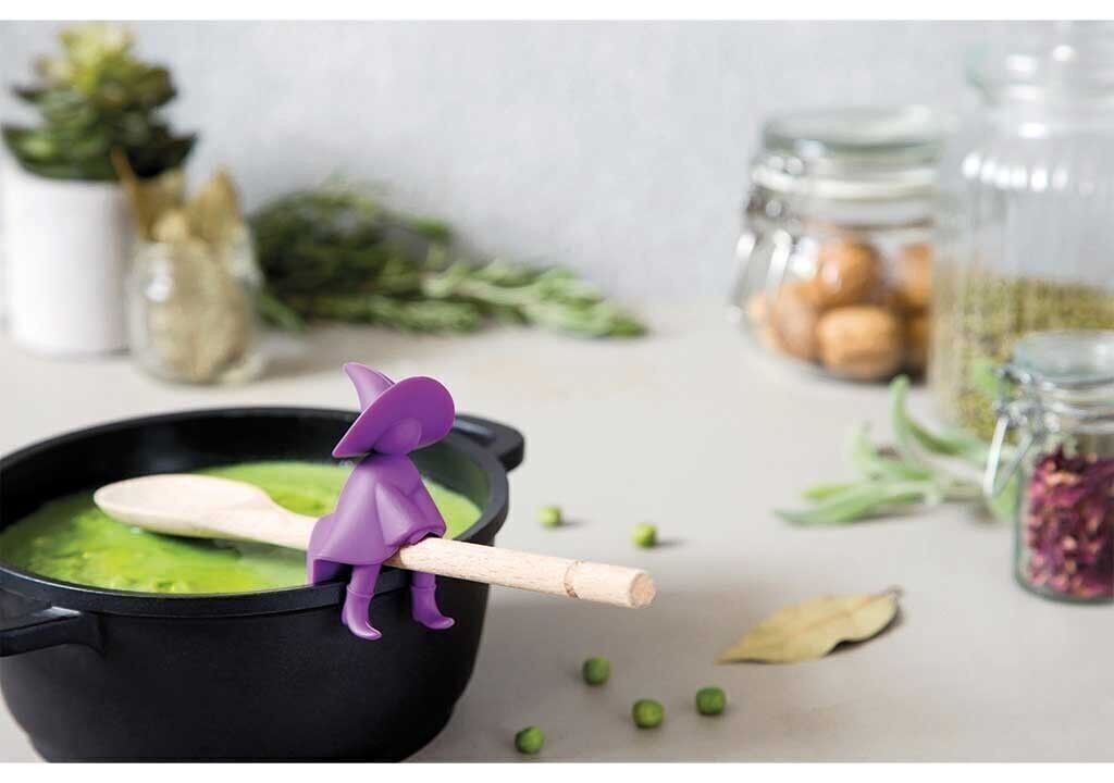 Porte-cuillère et protège-pot Agatha | violet