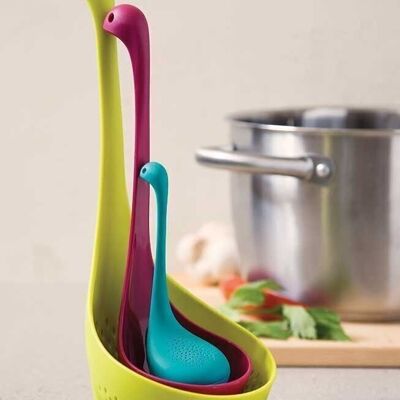 Nessie Family | Ladle, tea infuser and strainer
