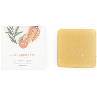 Organic & Natural Fresh Carrot Soap N°5 The Nourishing