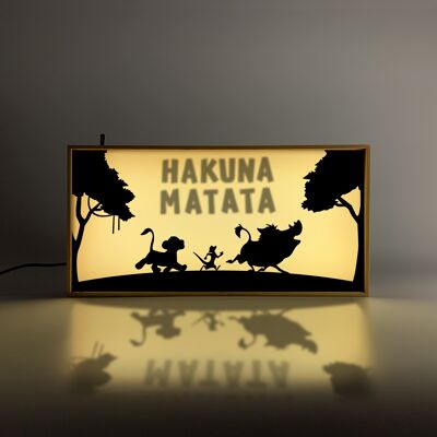Caja de luz Hakuna Matata