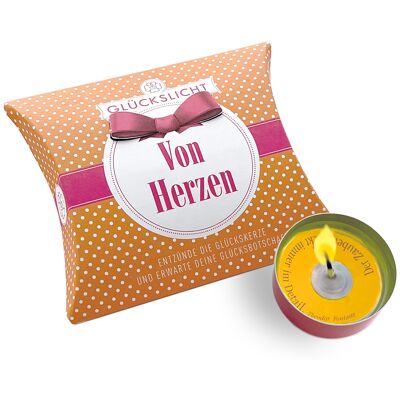 Luz feliz / Puntos / Desde el corazón / En la caja de regalo con el lazo 🎀
